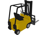 Forklift 3D Model