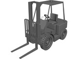 Forklift 3D Model preview