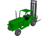 Forklift 3D Model preview