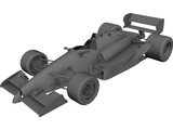 Formula 1 Car 3D Model preview