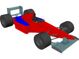 Formula 1 Car 3D Model