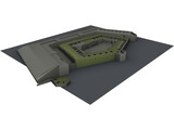 Fort Knox Maine 3D Model preview