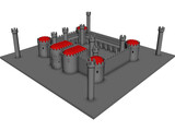 Fortress 3D Model preview