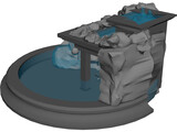 Fountain 3D Model preview