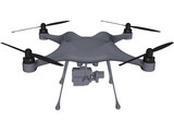 Four-Rotor UAV Drone 3D Model