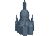 Frauenkirche Dresden 3D Model preview