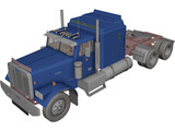 Freightliner Aerodyne 3D Model preview