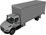 Freightliner Box Truck (2012) 3D Model preview