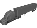 Freightliner Cascadia 3D Model preview