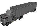 Freightliner 3D Model preview