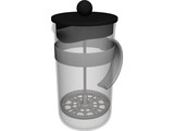 French Press 3D Model preview
