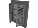 French Window 3D Model preview