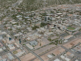 Fresno City, CA, USA (2020) 3D Model