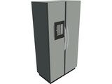 Fridge 2 Door 3D Model