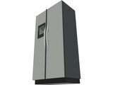 Fridge 2 Door 3D Model