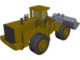 Front Loader 3D Model preview