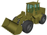 Front Loader 3D Model preview