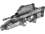 FS2000 Bullpup 3D Model