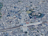 Fukui City, Japan (2025) 3D Model preview