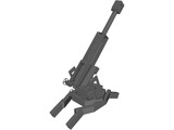 Funny Cannon 3D Model