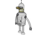 Futurama Bender 3D Model