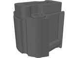 G9 Socket 3D Model
