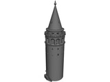 Galata Tower 3D Model preview