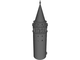 Galata Tower 3D Model