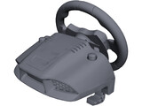 Gaming Wheel Logitech 3D Model preview