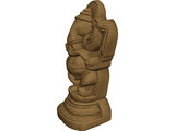 Ganesha 3D Model preview