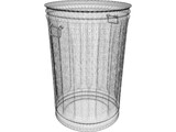 Garbage Can 3D Model