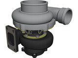 Garrett GT3582 Turbo 3D Model preview