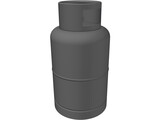 Gas Cylinder 3D Model