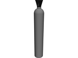 Gas Cylinder 3D Model preview
