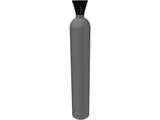 Gas Cylinder 3D Model