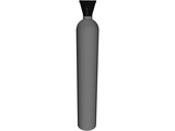 Gas Cylinder 3D Model