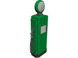 Gas Pump 3D Model preview