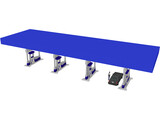 Gas Pumps and Canopy 3D Model preview