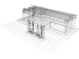Gas Station 3D Model
