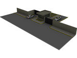 Gate House 3D Model preview