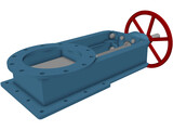 Gate Valve 3D Model