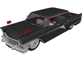GAZ-13 Chaika 3D Model preview