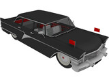 GAZ-13 Chaika 3D Model
