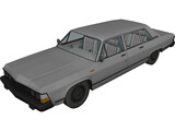 GAZ-14 Chaika (1977) 3D Model preview