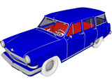 GAZ 22 (1965) 3D Model preview