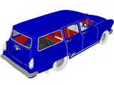 GAZ 22 (1965) 3D Model
