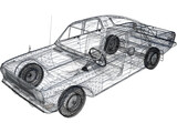 GAZ-24 Volga 3D Model