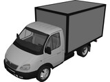 Gaz 3302-14 Gazel 3D Model preview