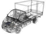 Gaz 3302-14 Gazel 3D Model