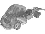 Gaz 3302 Gazel 3D Model